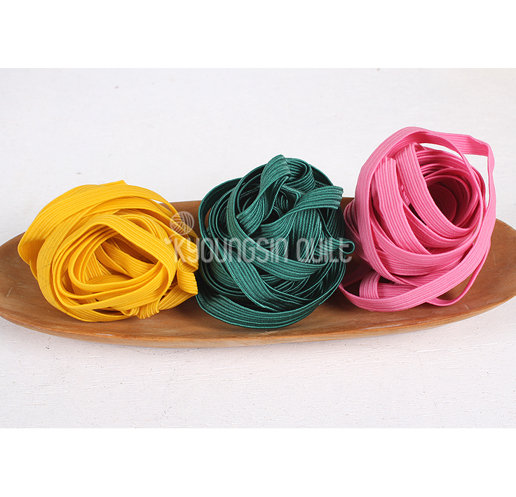 8G 컬러고무줄[고무밴드] - 3Color