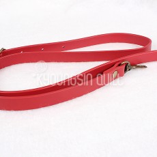 가죽크로스끈 120.5cm - 레드