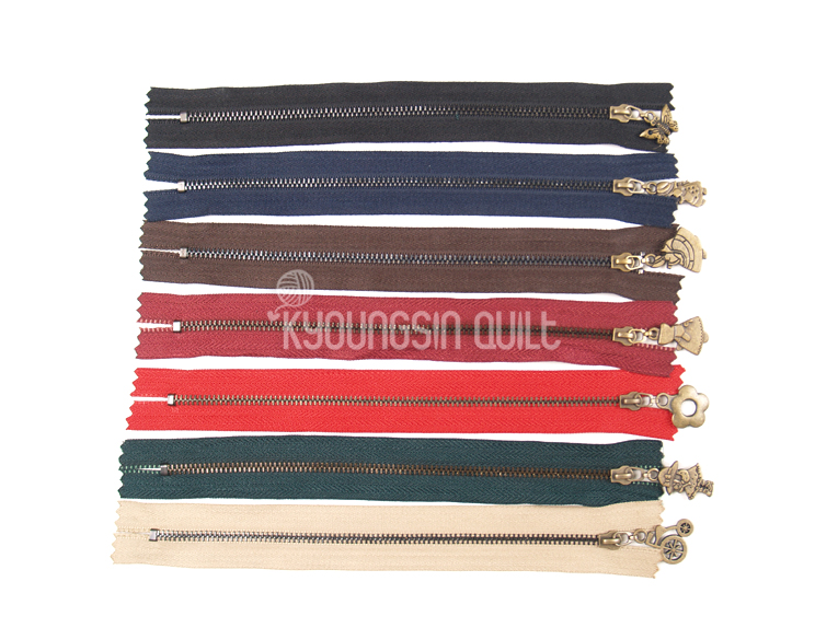 니켈청동지퍼 20cm - 7Color