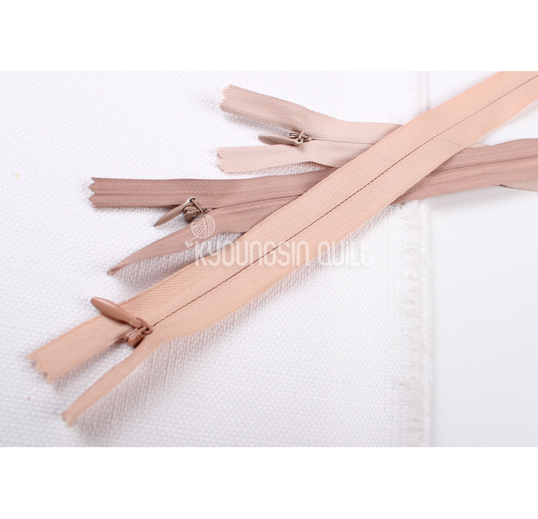 콘솔지퍼(60cm) - 아이보리,베이지,딥베이지