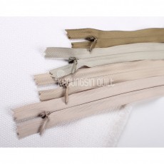 콘솔지퍼(25cm) - 카키,애쉬,베이지,본
