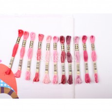 DMC자수실 - 3705, 3706, 3708, 3712, 3713, 3716, 3722, 3726, 3727, 3731, 3733