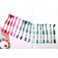 DMC자수실 - 3801, 3802, 3804, 3805, 3806, 3807, 3808, 3809, 3810, 3811, 3812, 3813, 3814, 3815, 3816, 3818