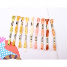 DMC자수실 - 3819, 3820, 3821, 3822, 3823, 3824, 3825, 3826, 3827