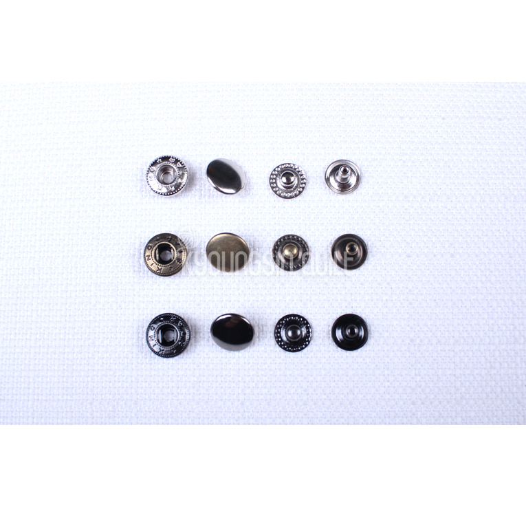 10mm,13mm,15mm 스프링도트 단추 - 3Color