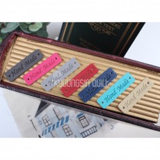 가죽 Hand Made 라벨 - 7Color