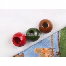 15mm 나무구슬 - 3Color