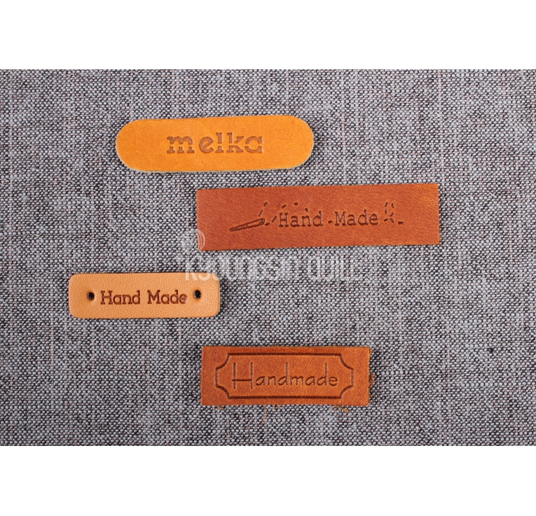 가죽라벨 - 4Type